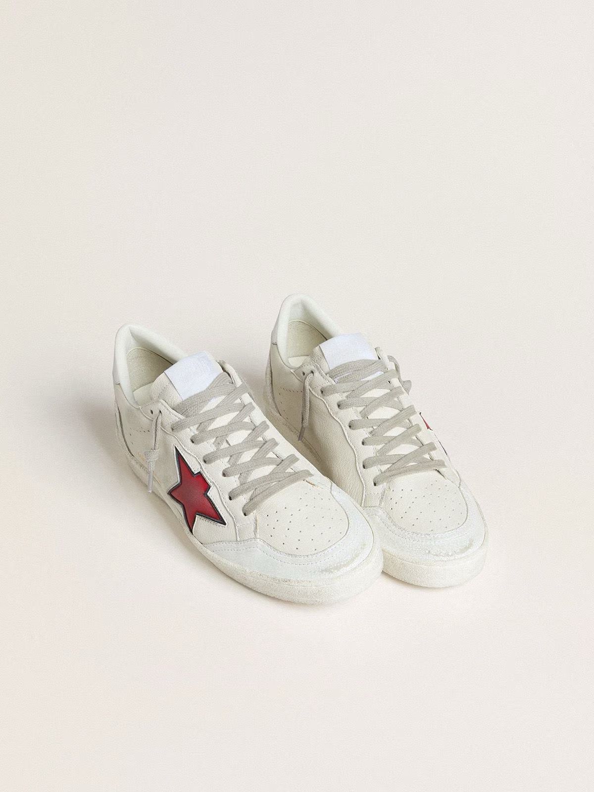 GOLDEN GOOSE BALLSTAR "Red Star"