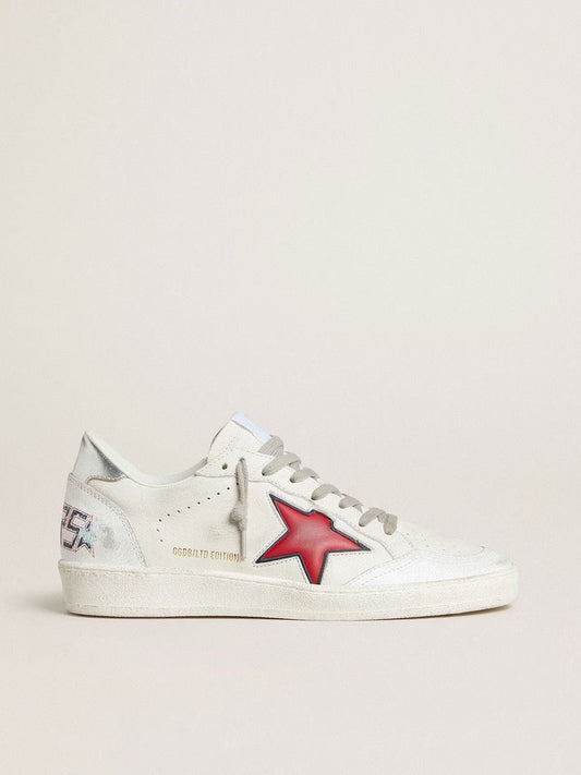 GOLDEN GOOSE BALLSTAR "Red Star"