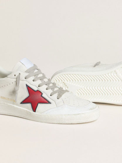 GOLDEN GOOSE BALLSTAR "Red Star"