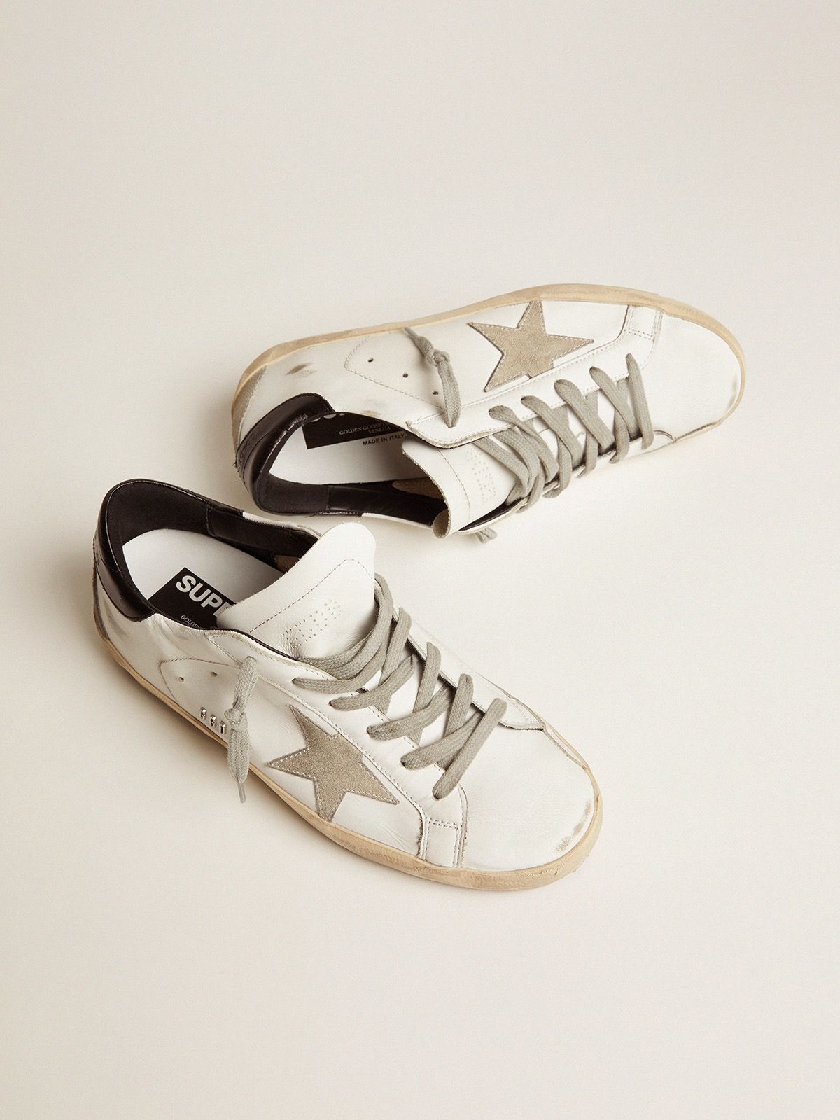 GOLDEN GOOSE SUPERSTAR "Glossy Black Leather"