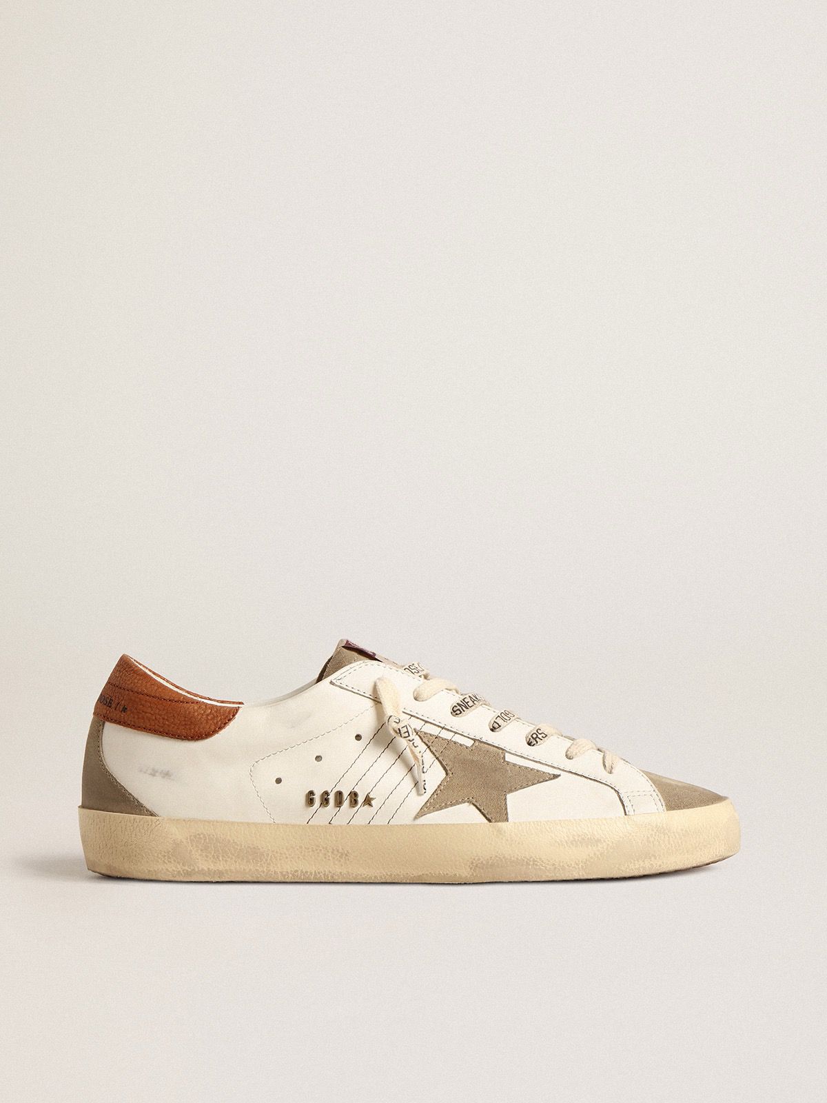 GOLDEN GOOSE SUPERSTAR "Brown lether"