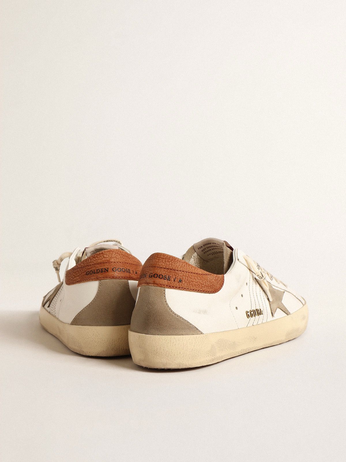 GOLDEN GOOSE SUPERSTAR "Brown lether"